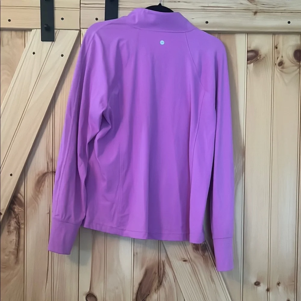 Purple Full-Zip athletic Jacket - Picture 5 of 6